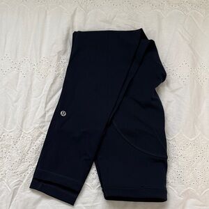 lululemon athletica navy blue leggings